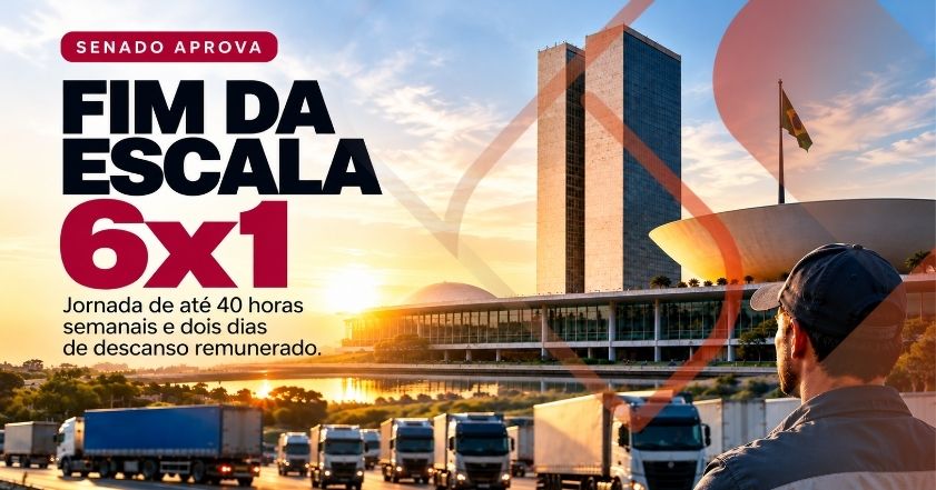 Senado aprova o fim da escala 6x1